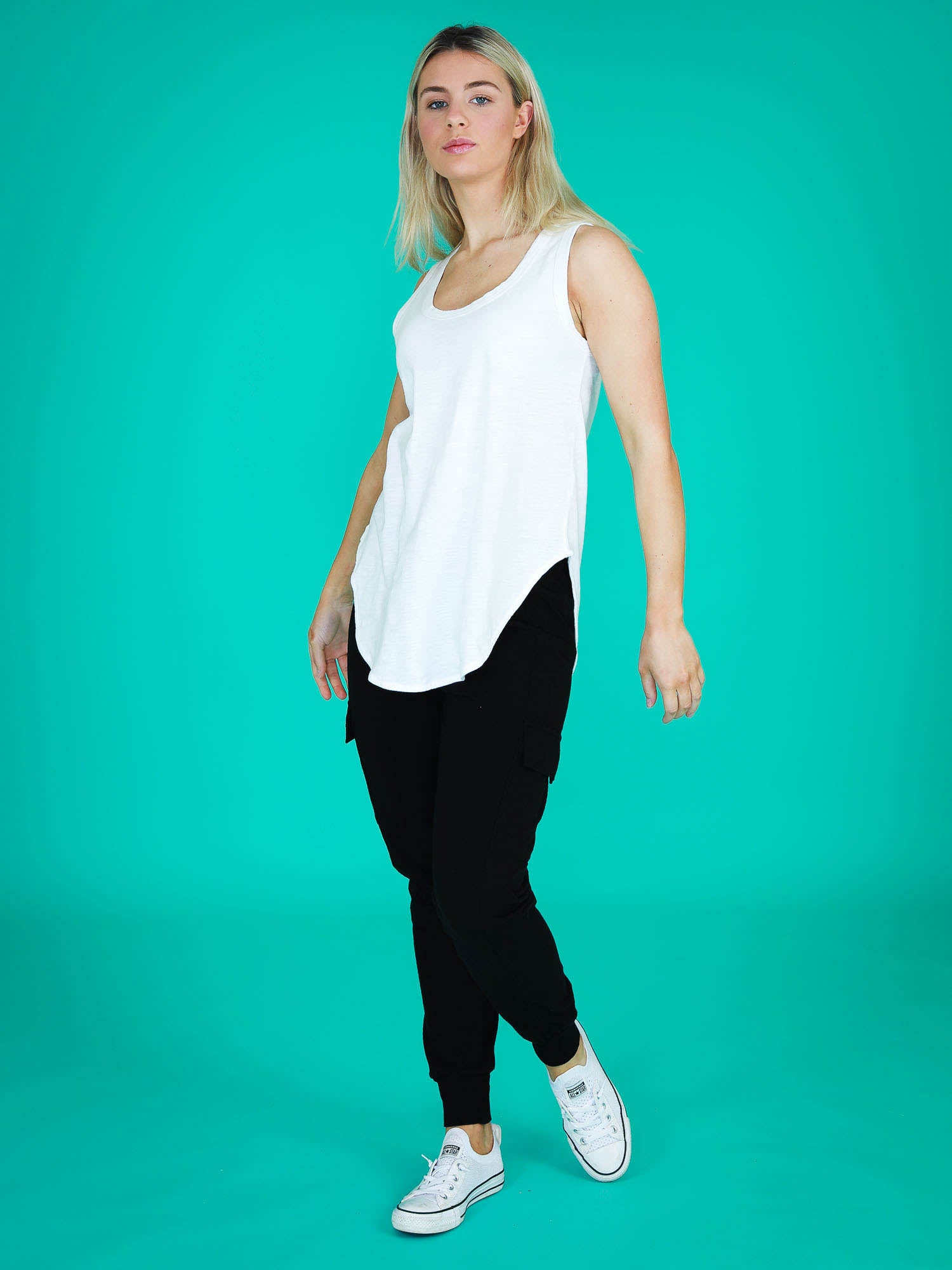 womens tank top #color_white