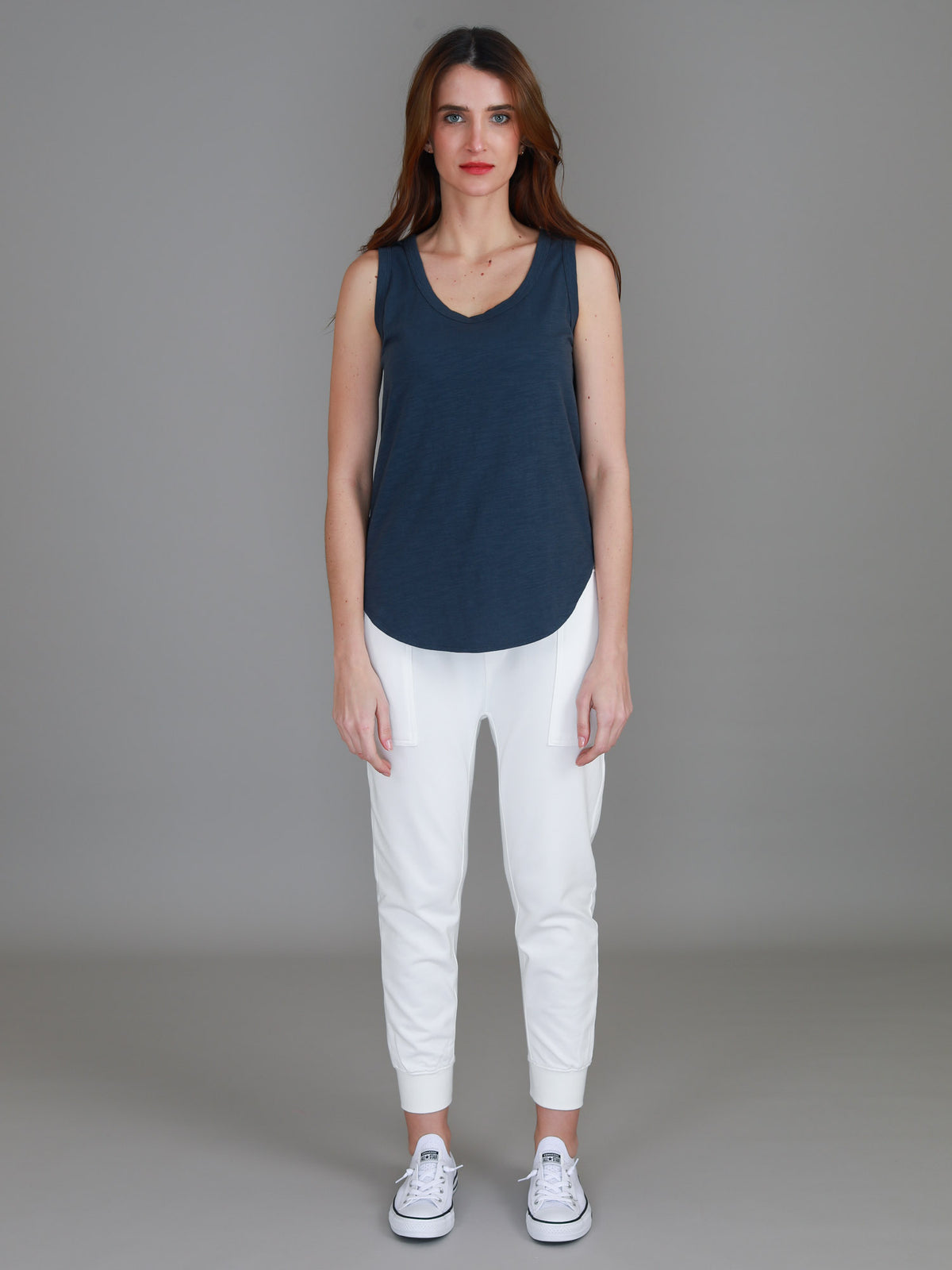 navy tank top women