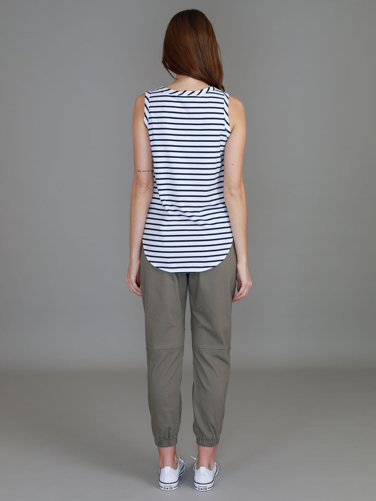 longline stripe singlet