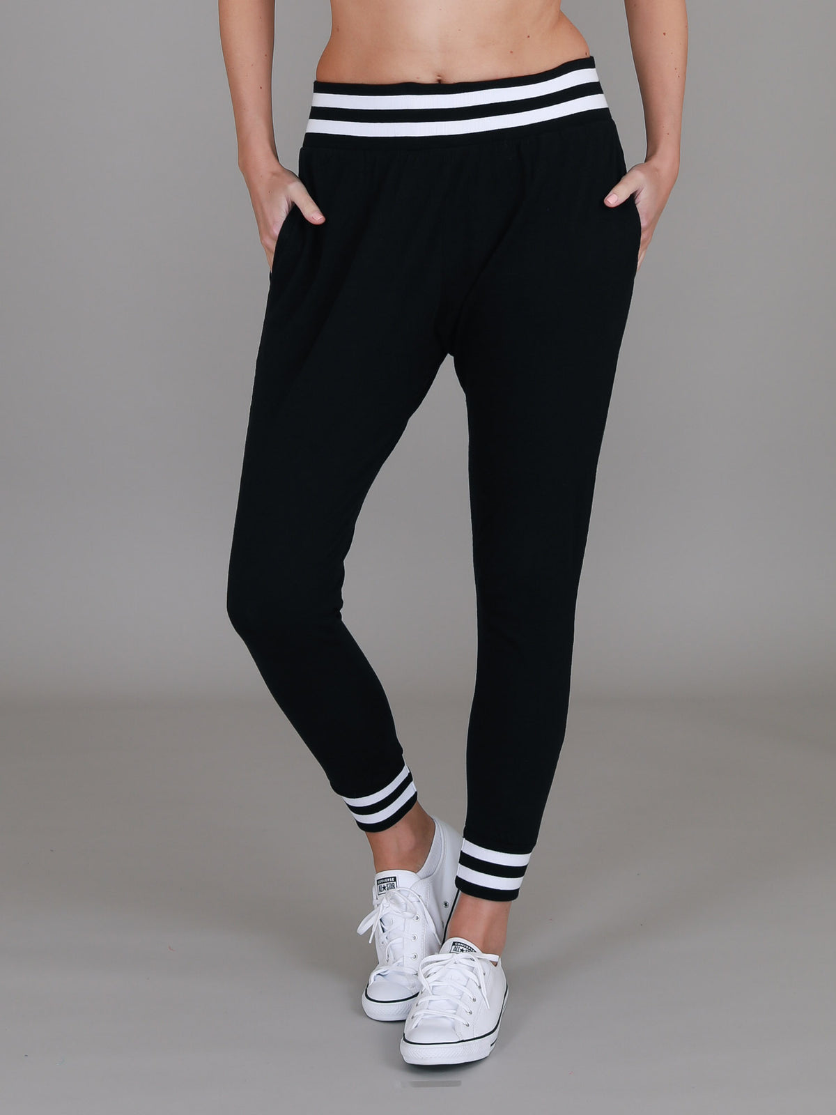 high waisted joggers