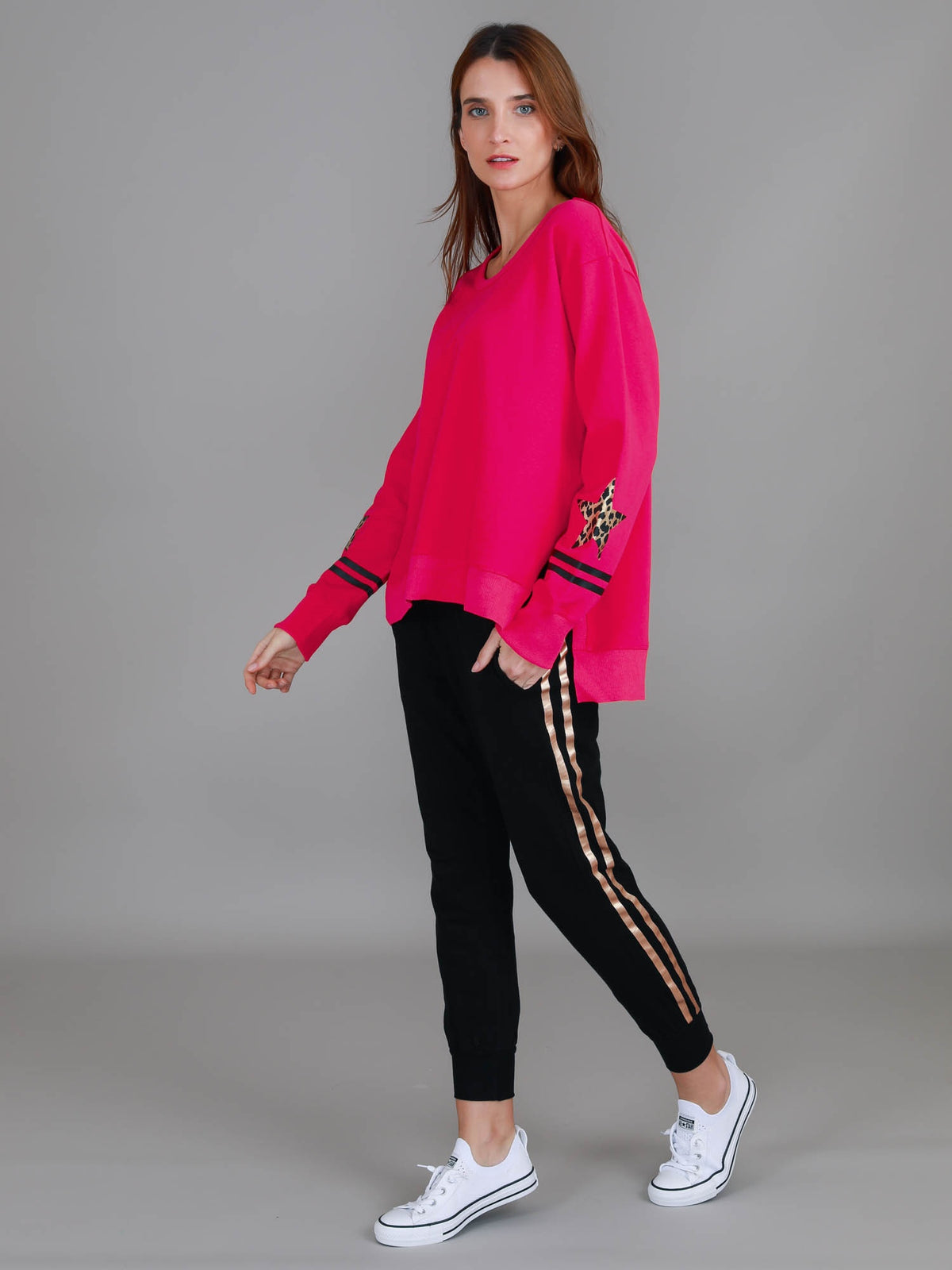 pink jumper