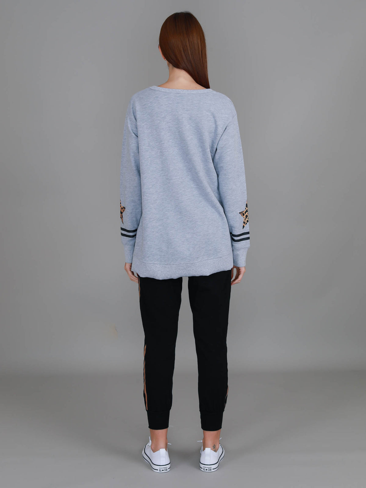 plain crew neck jumper