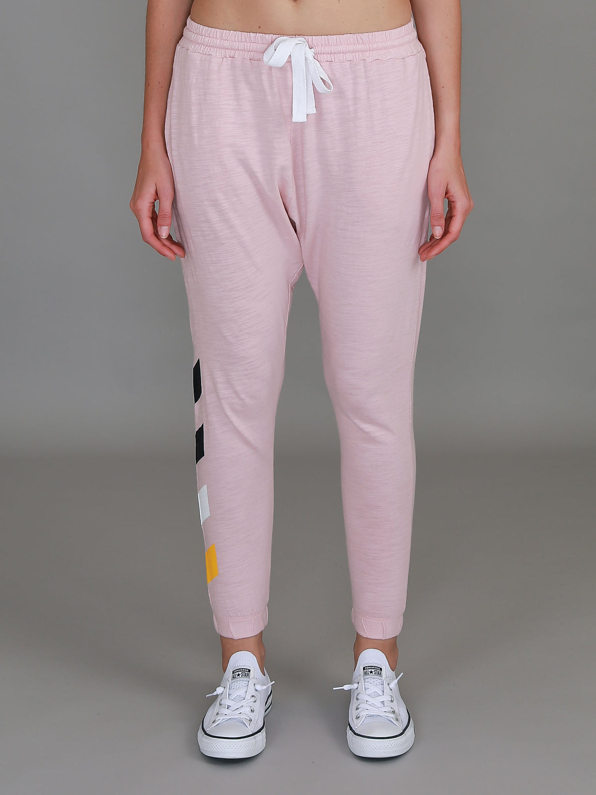 pink joggers