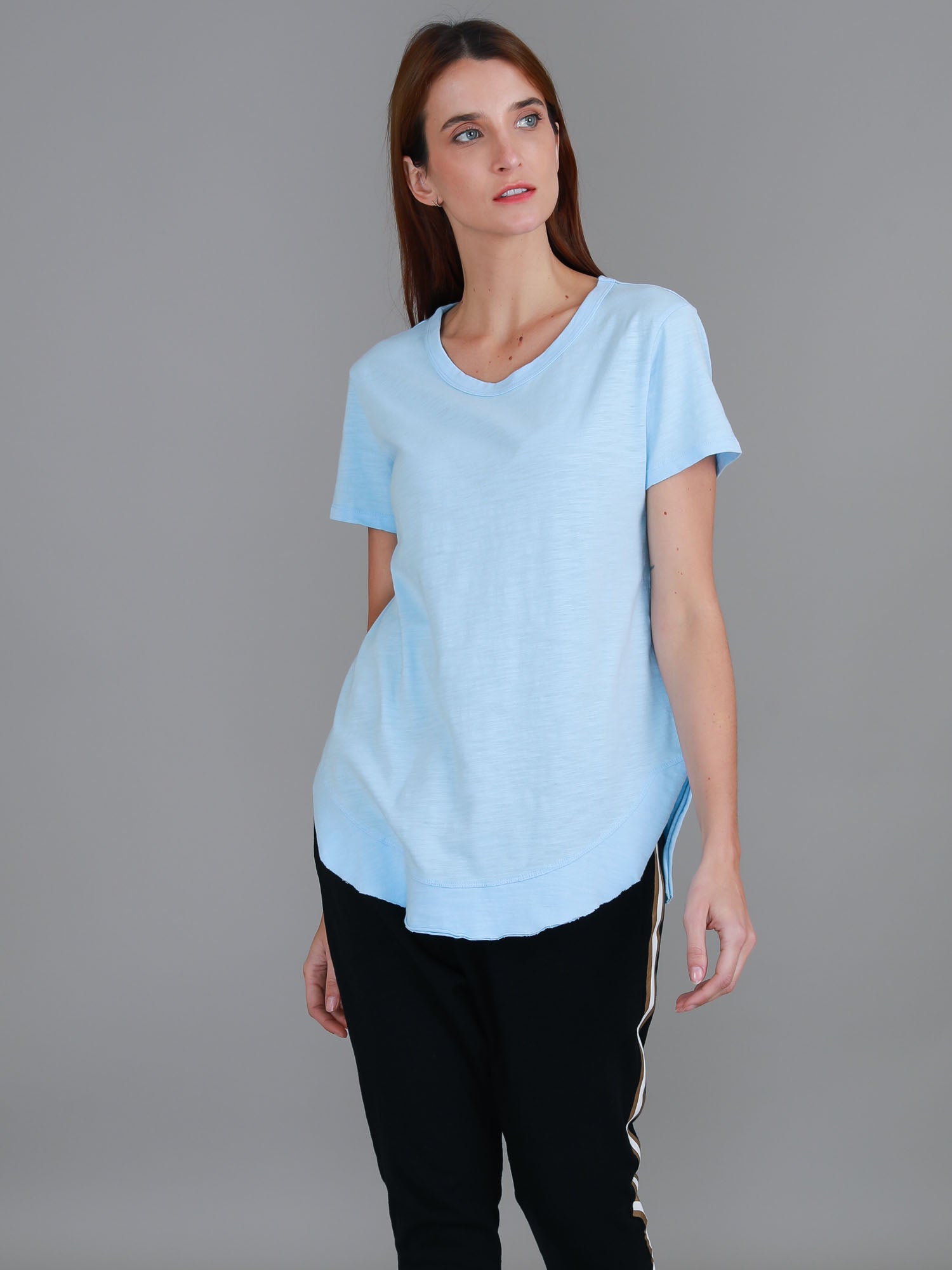 womens crew neck t shirt #color_clear sky