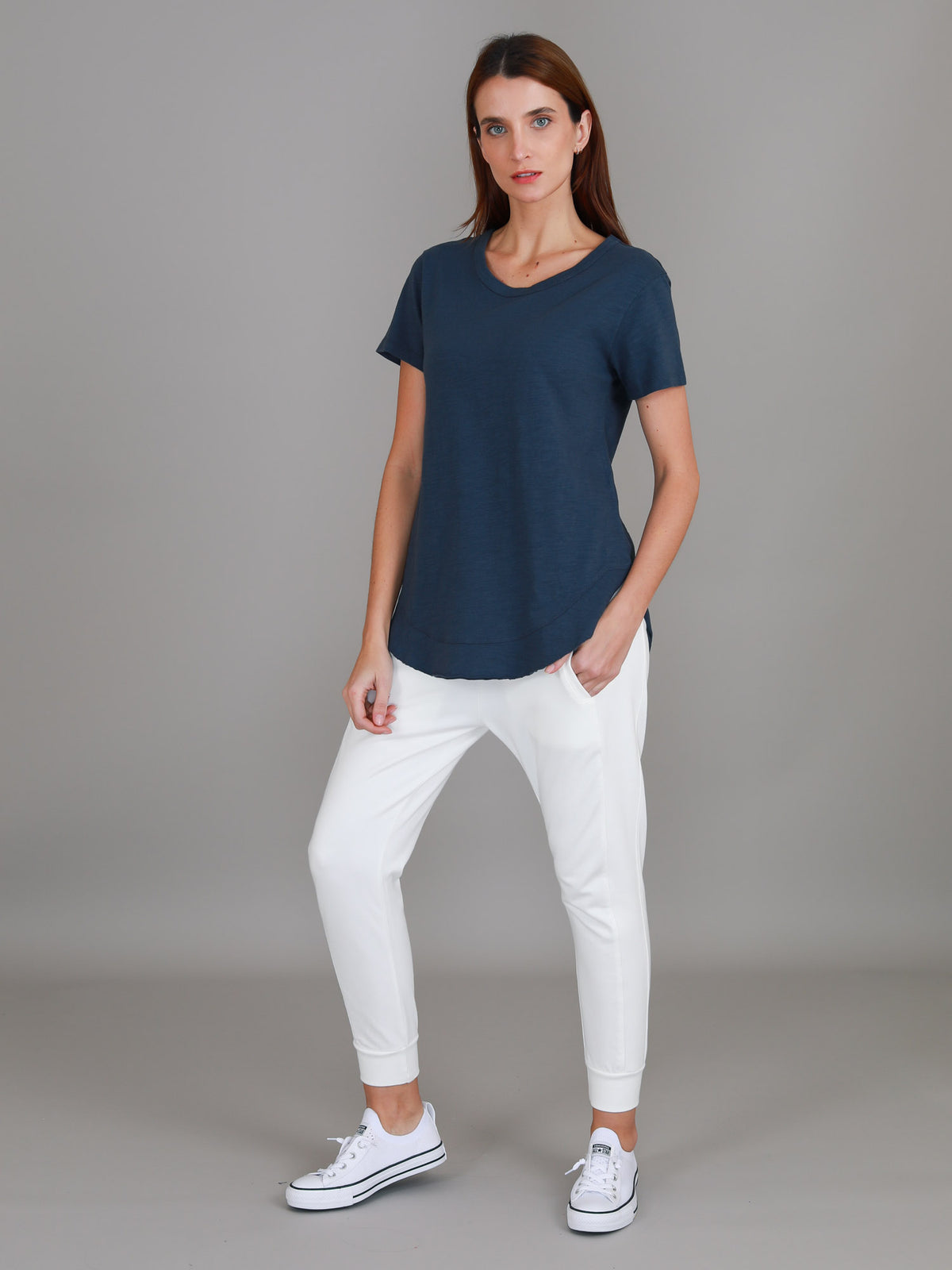 indigo tee women