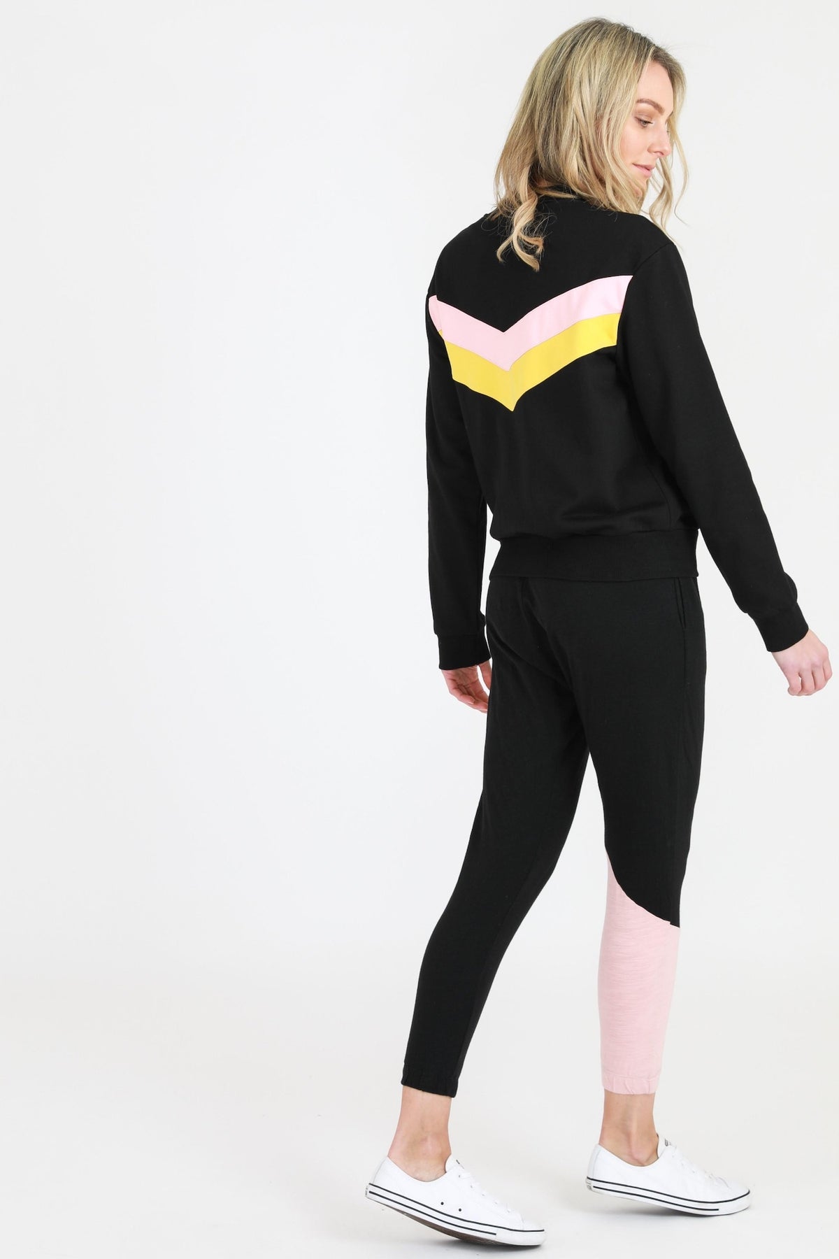 black womens jacket