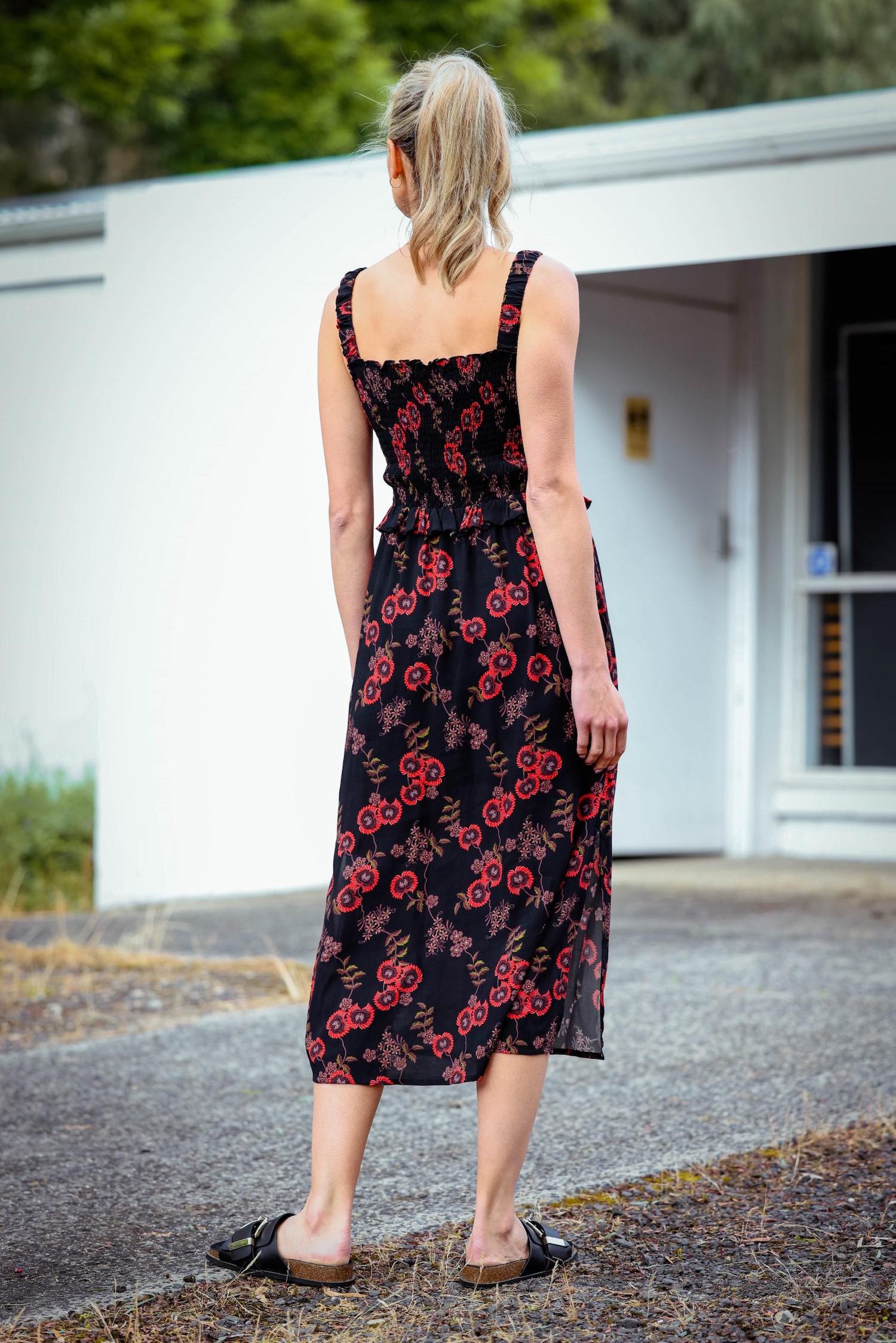 Midi tea shop dress australia