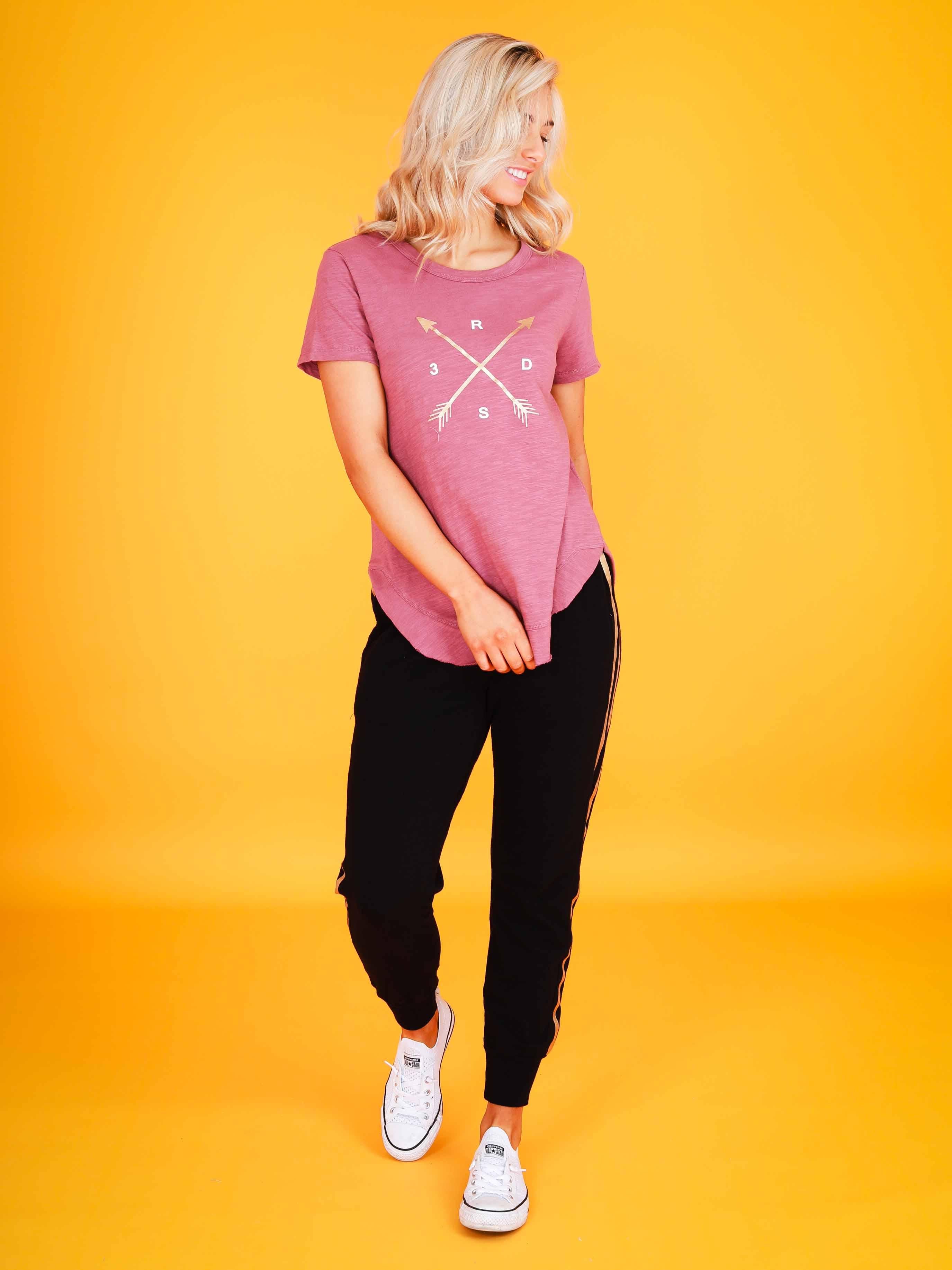 womens oversized tee #color_plummy