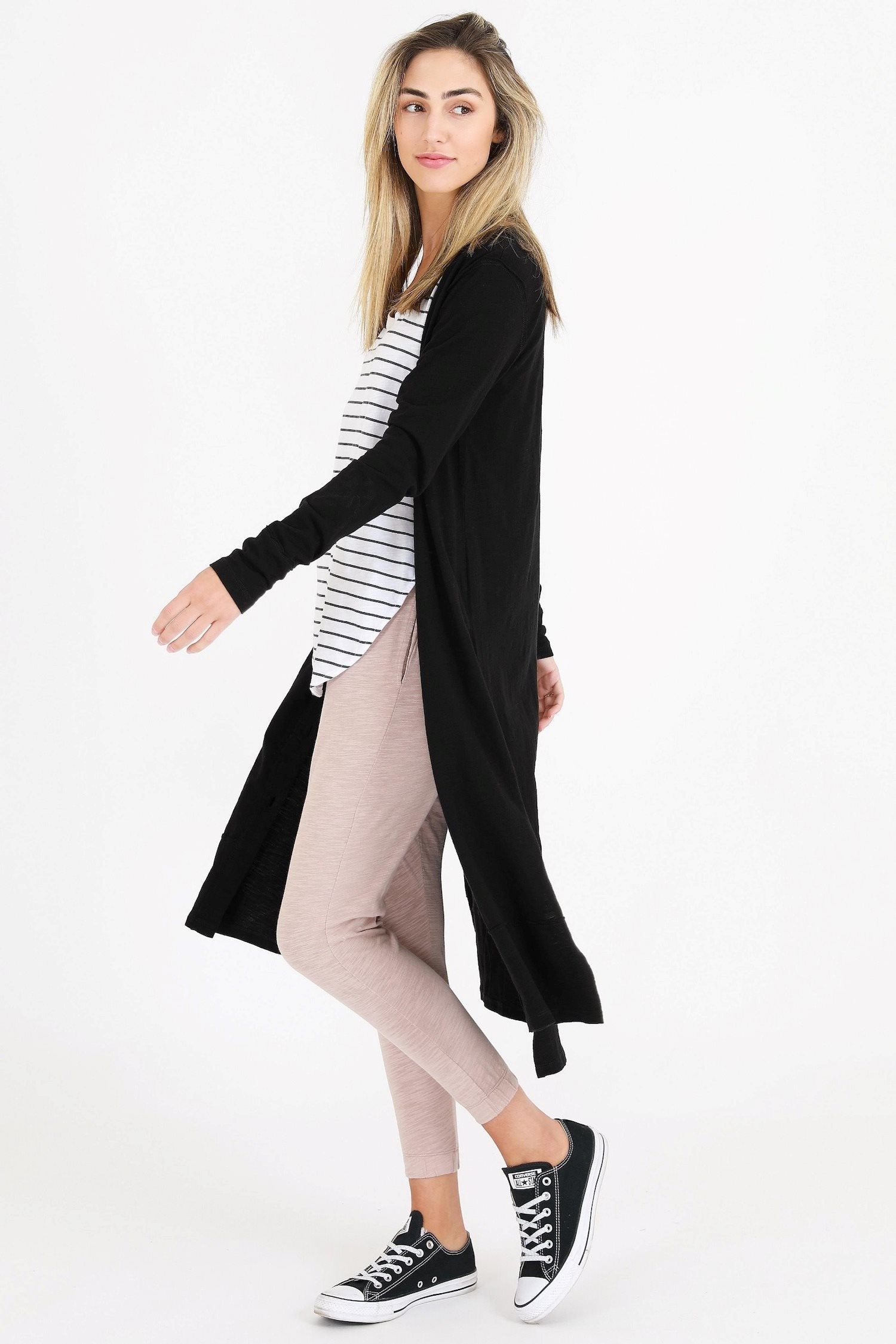 Long black clearance cardigan australia