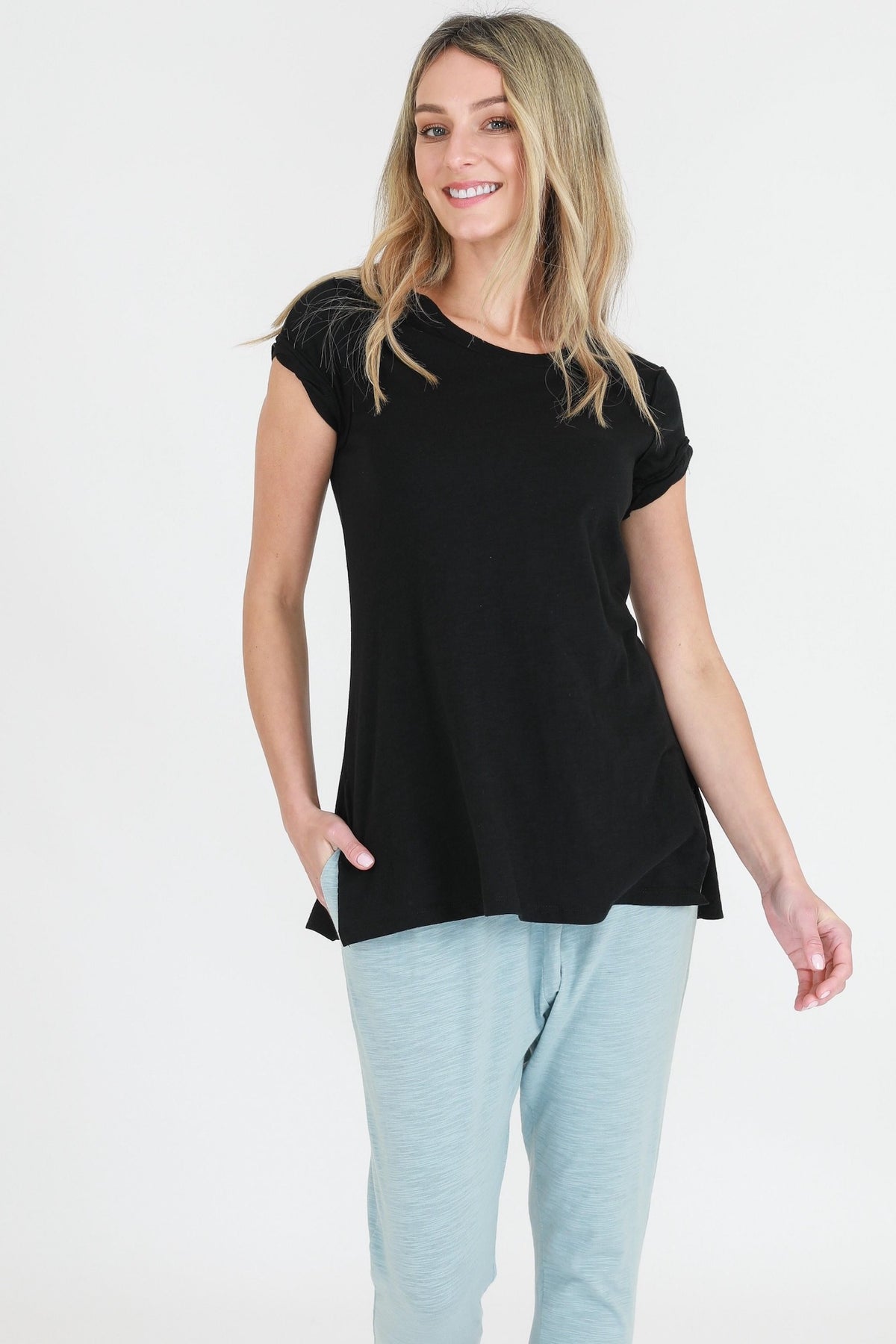 Kelly Rolled Sleeve T Shirt (Sale)
