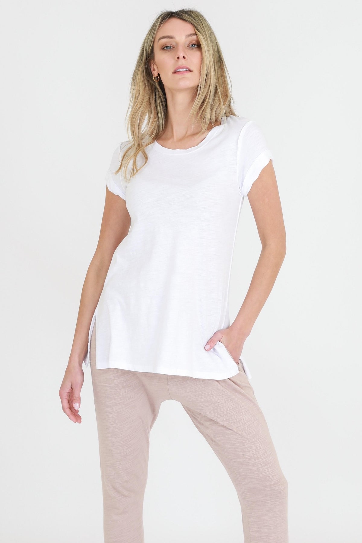 Kelly Rolled Sleeve T Shirt (Sale)