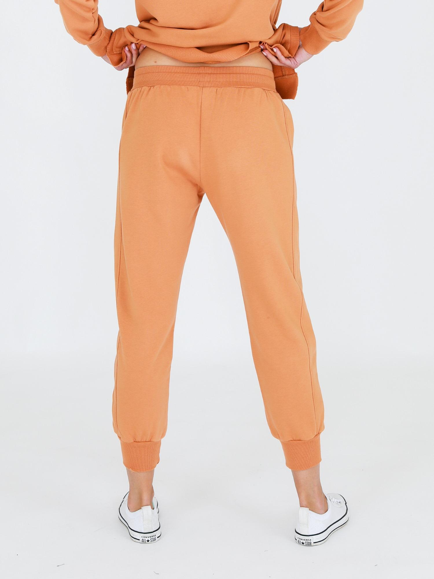 Burnt Orange Sweatpants #color_apricot crush