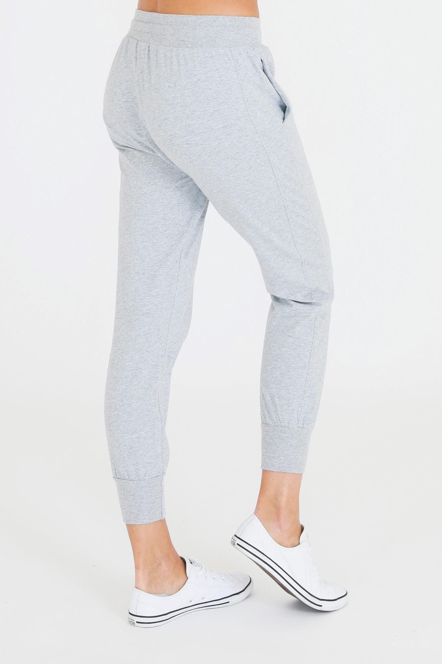 skinny track pants womens #color_grey marle