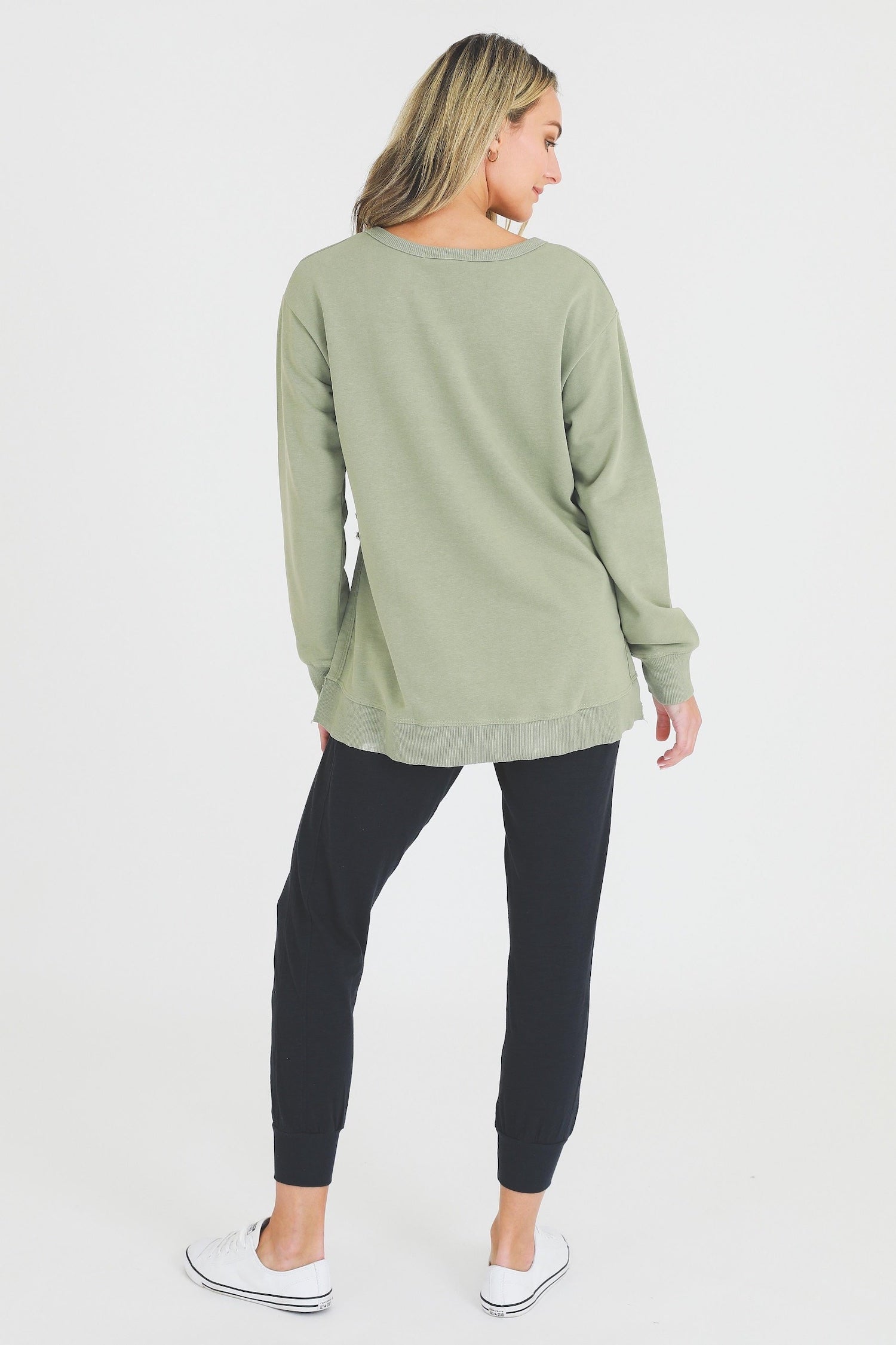 London Side Split Sweatshirt