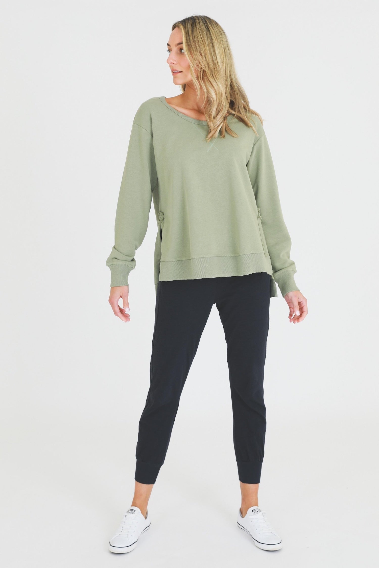 London Side Split Sweatshirt