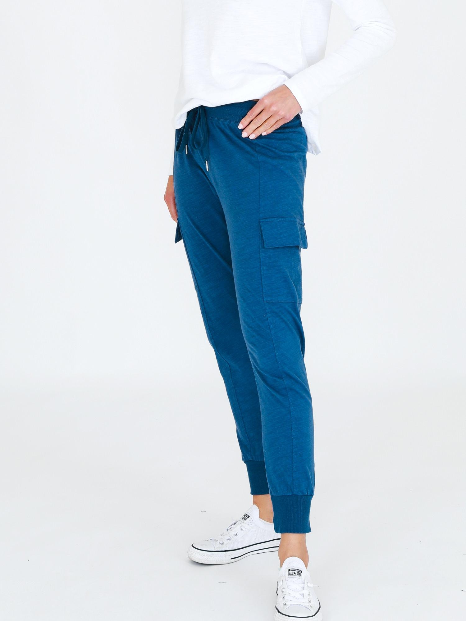 Baggy Cargo Pants For Women #color_midnight