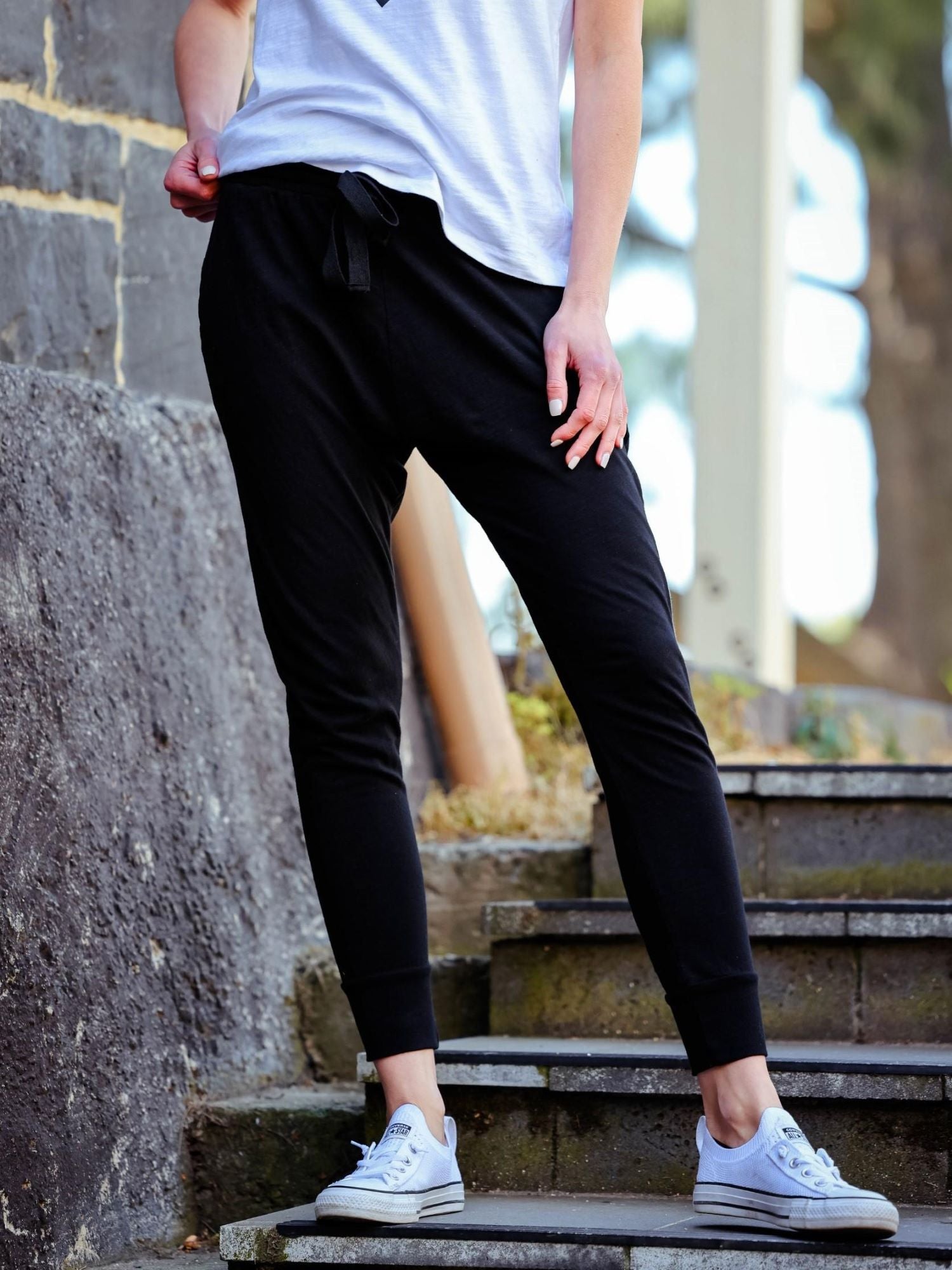 ladies joggers #color_black