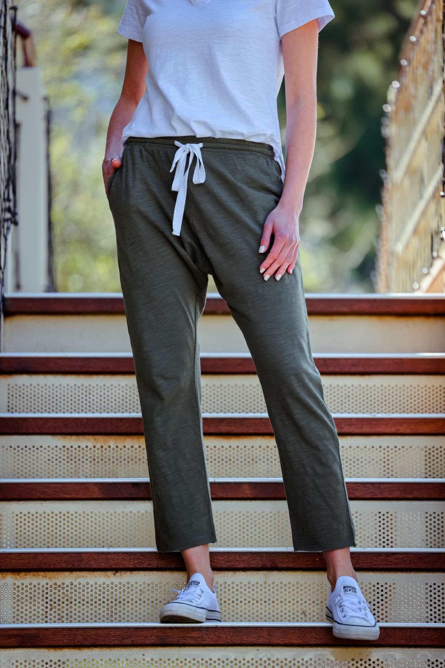 casual joggers women #color_woody