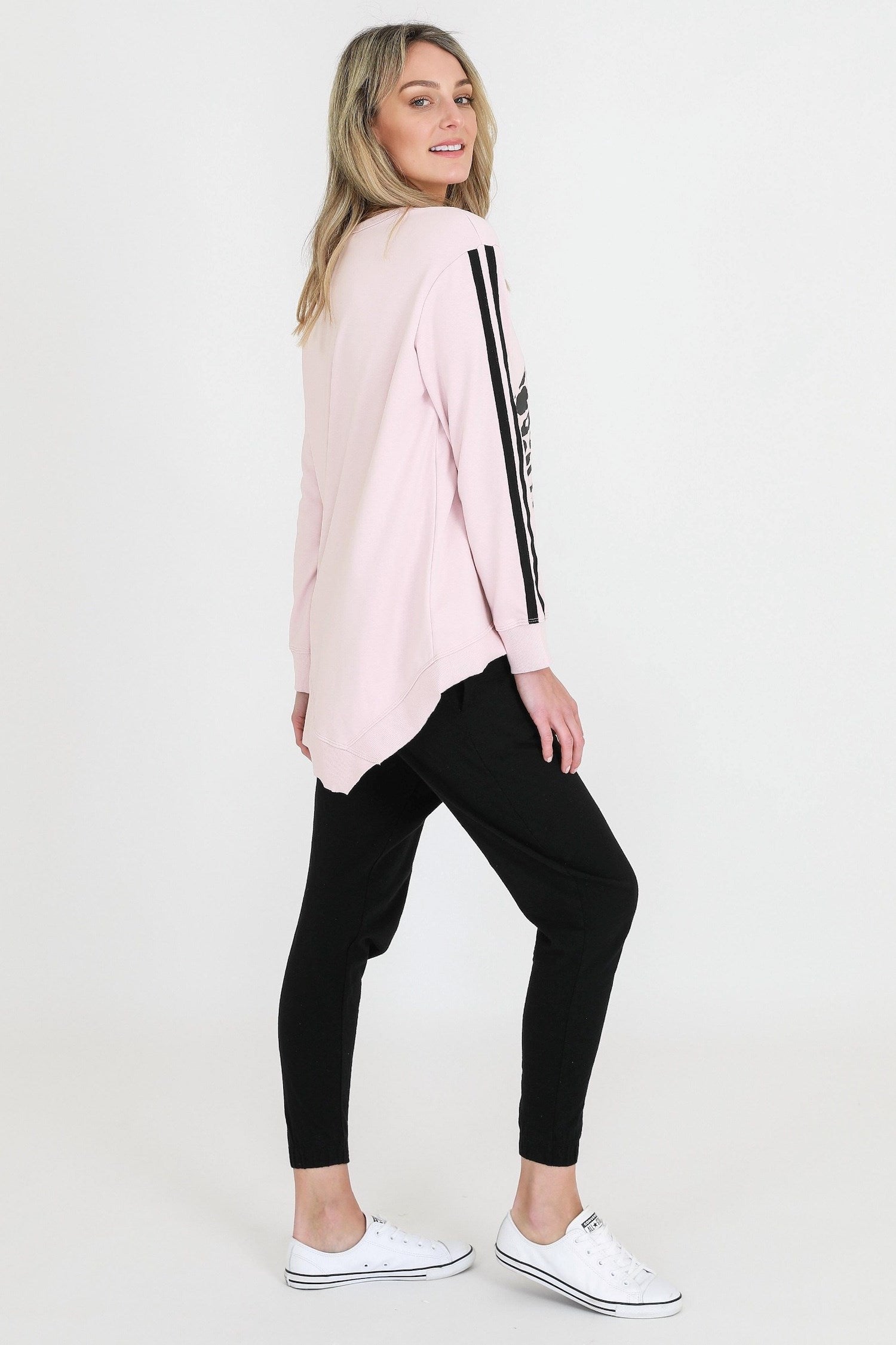 Oversized Sweatshirts For Women #color_blush marle