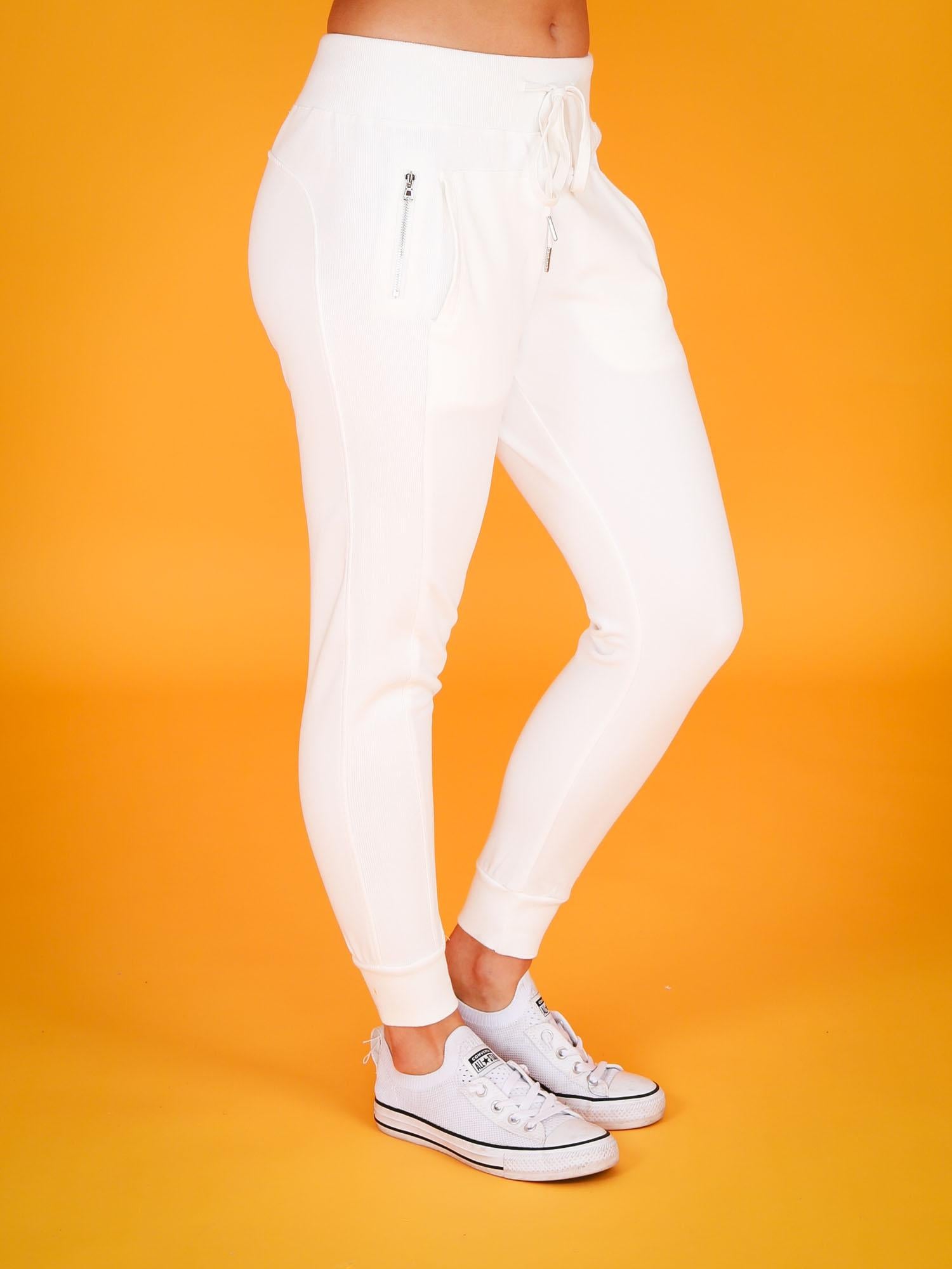 jogger pants women #color_white