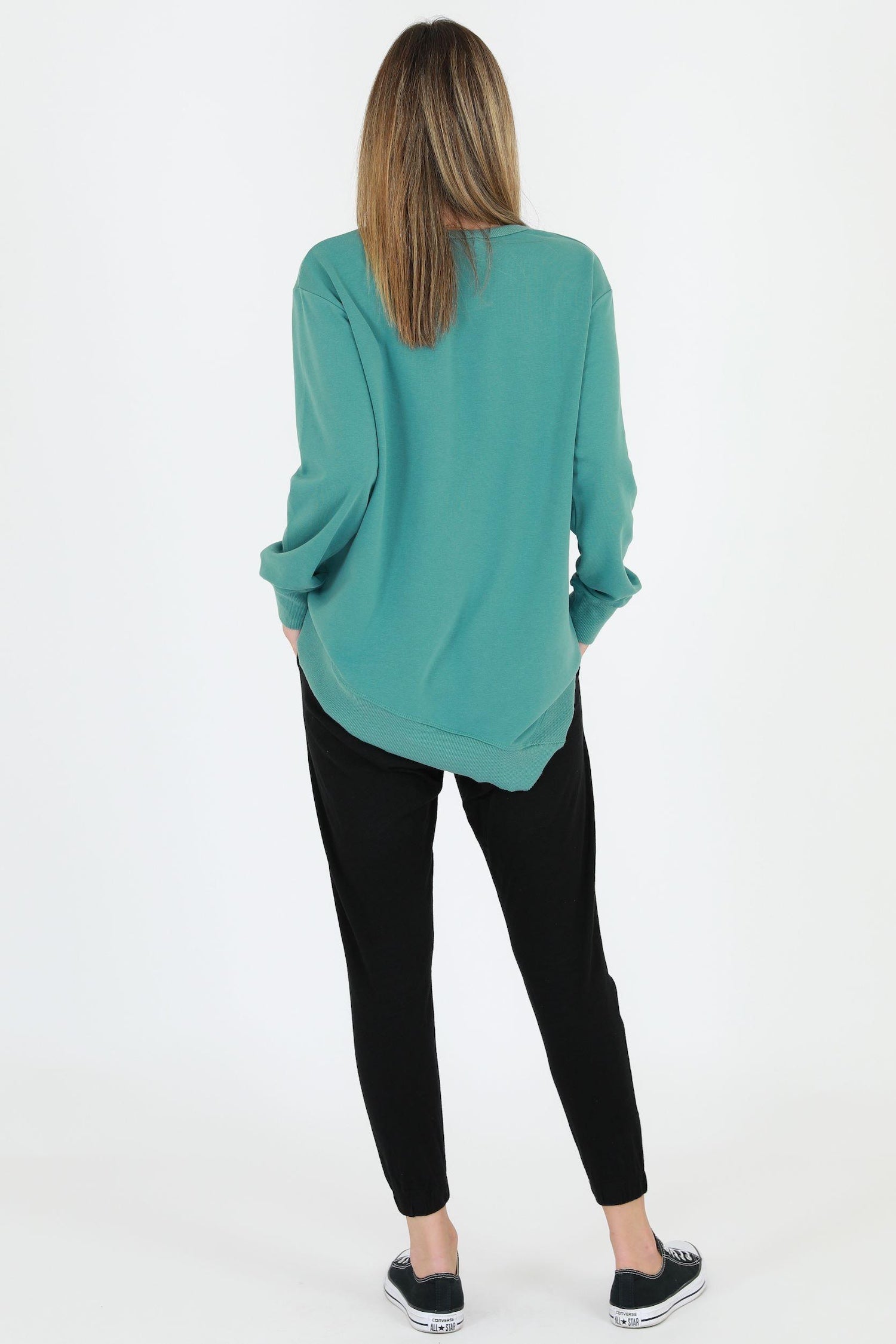 cool sweatshirts for women #color_sea green