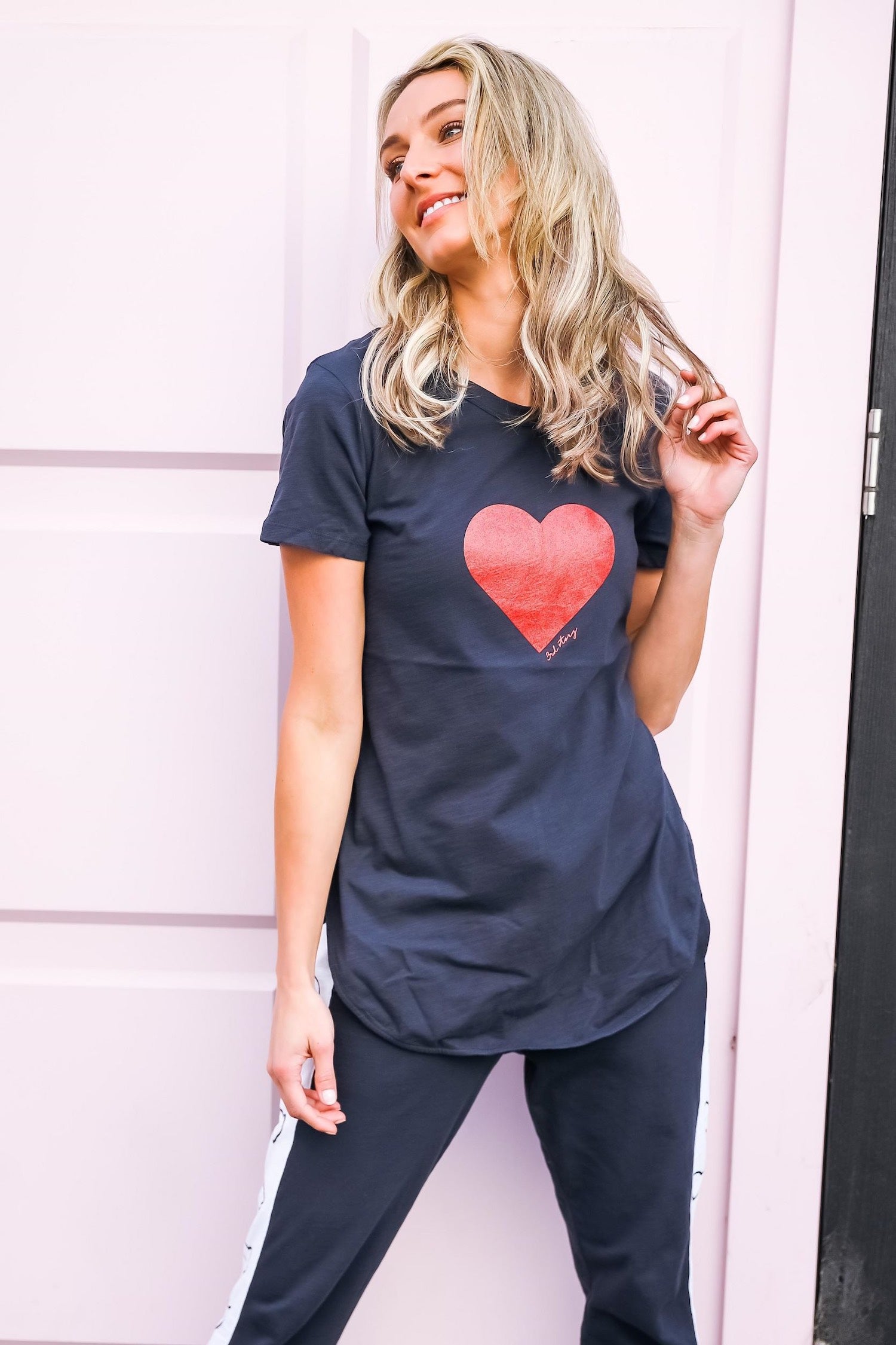 Red Heart Tee Ink