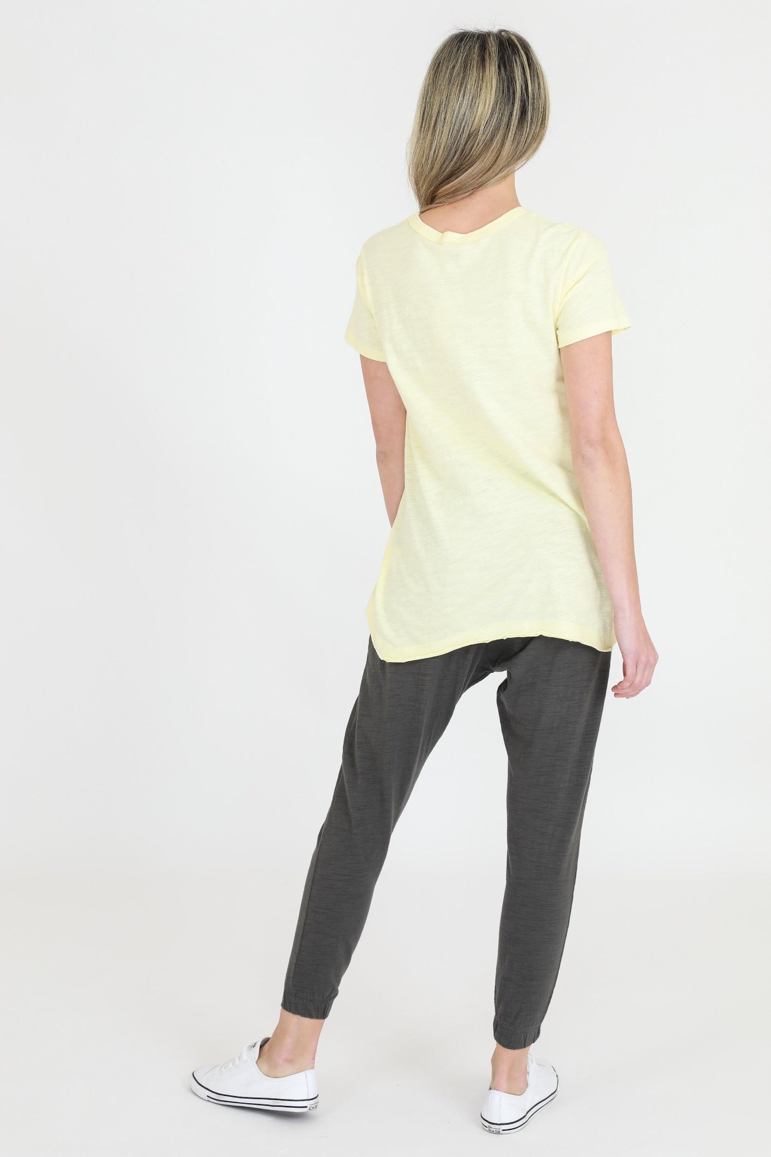 yellow t-shirt women's #color_lemon