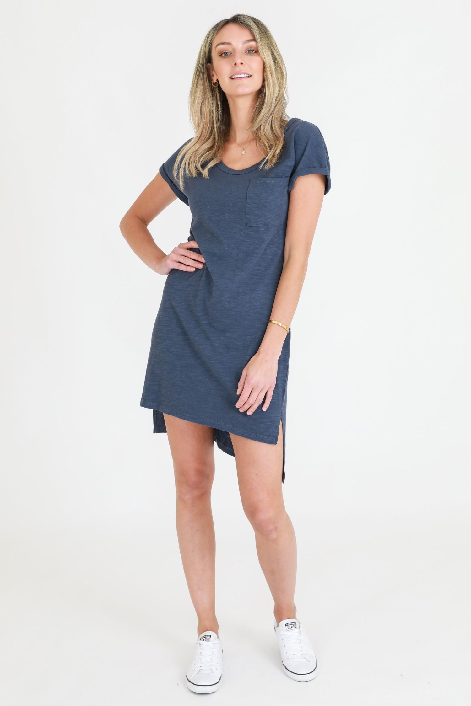 tee shirt dress #color_indigo