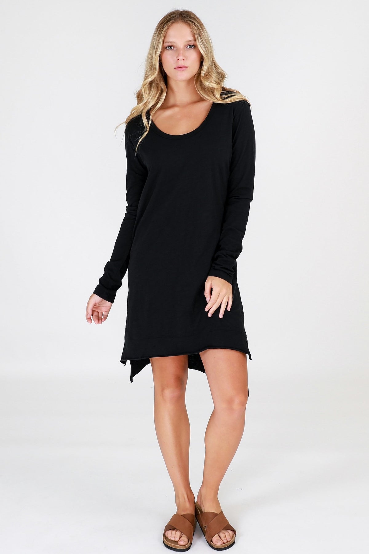 dress with sleeves