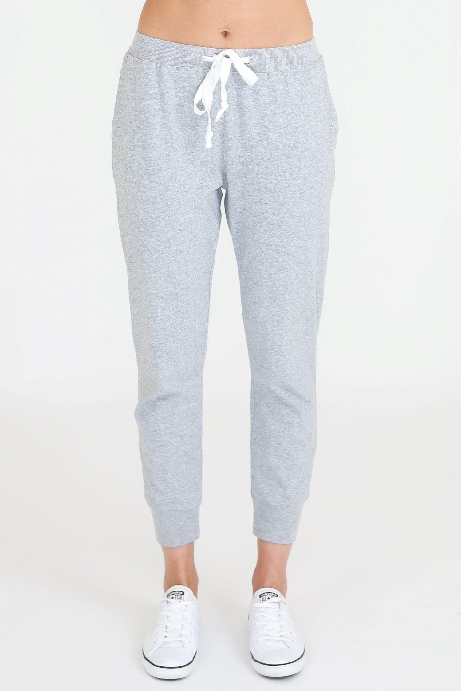 womens grey track pants #color_grey marle