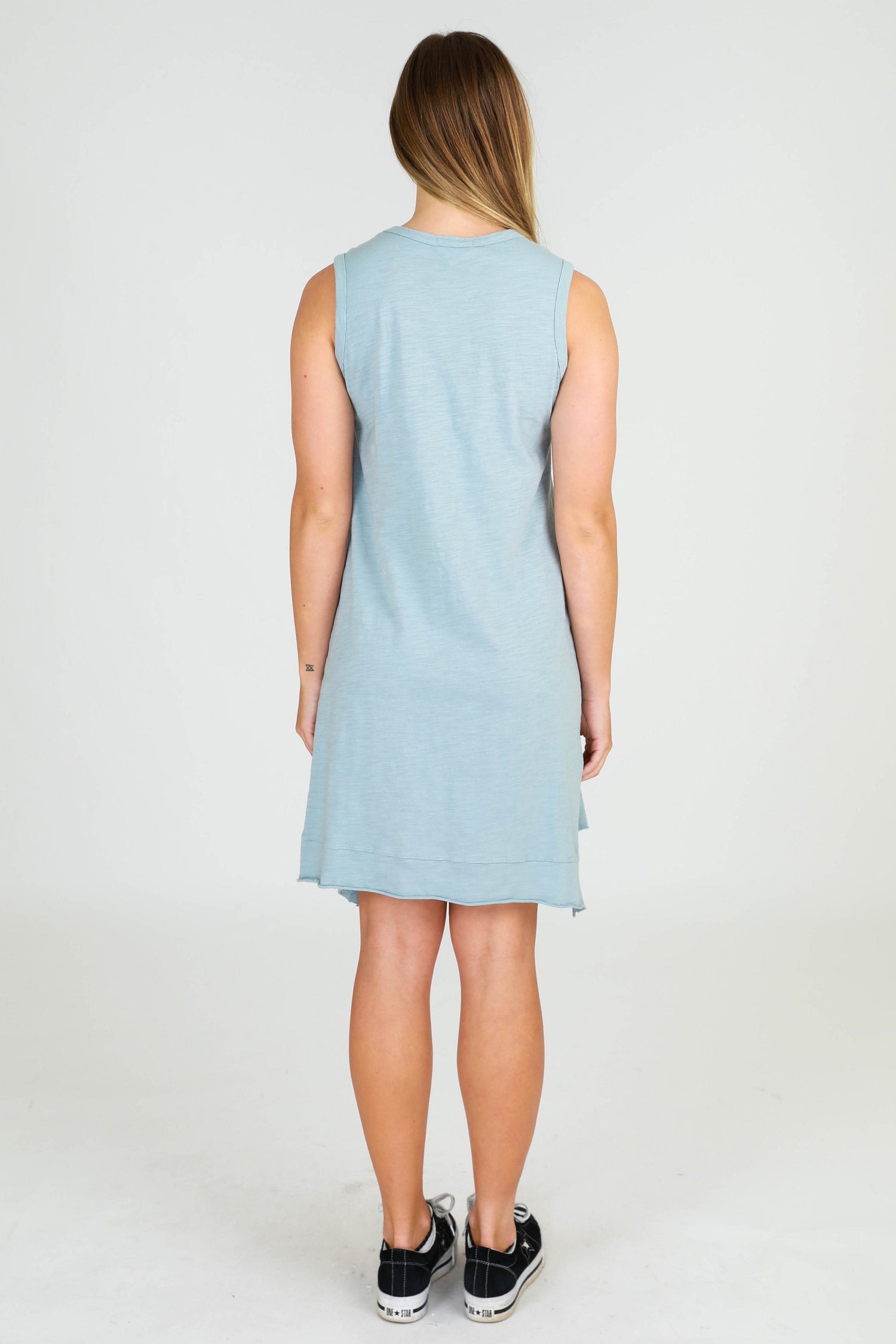 summer dress with sleeves #color_mint