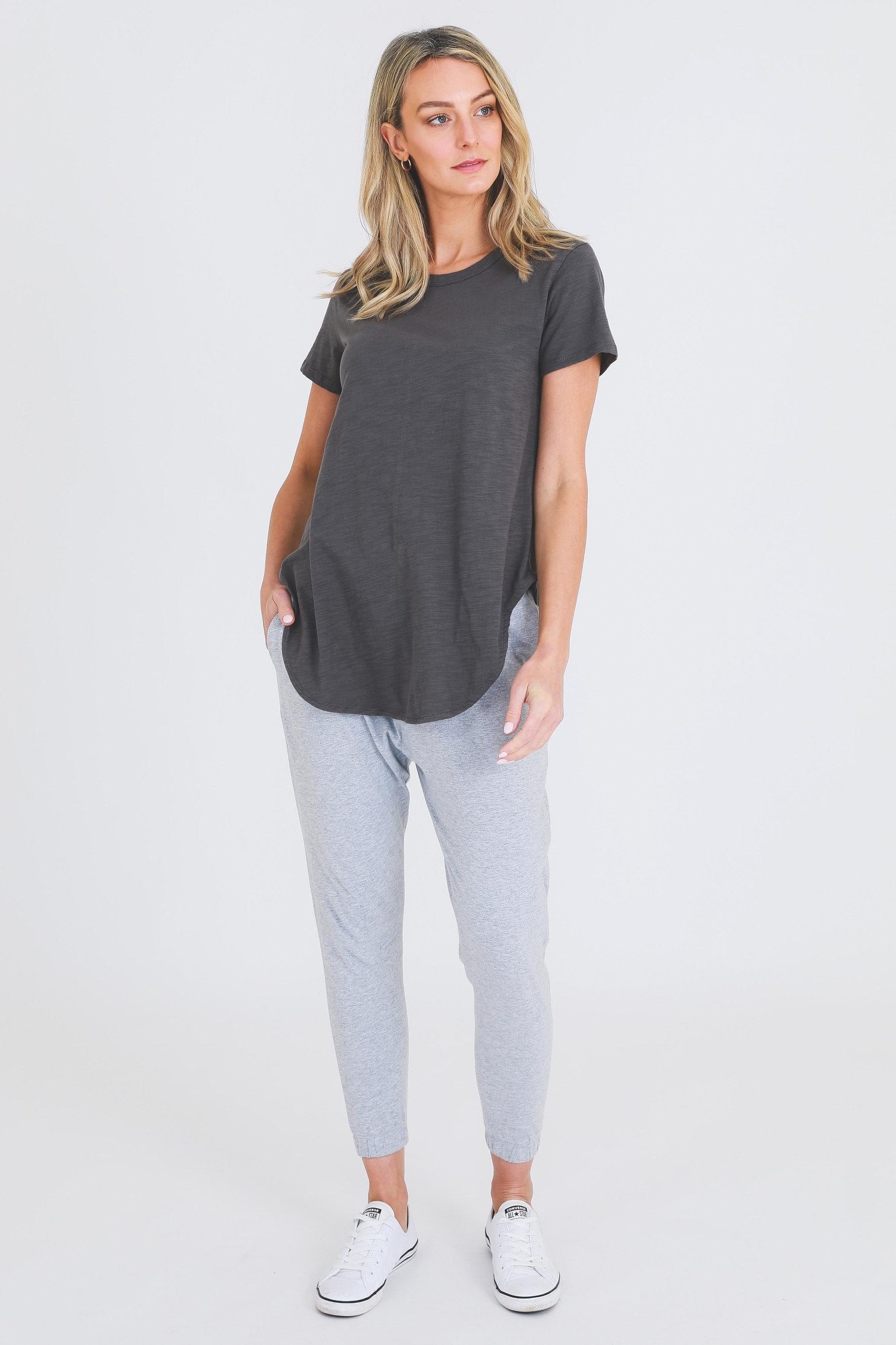 womens grey t shirts #color_charcoal