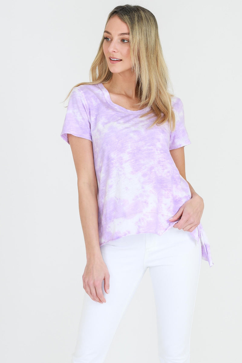 purple t shirt #color_tie dye lilac