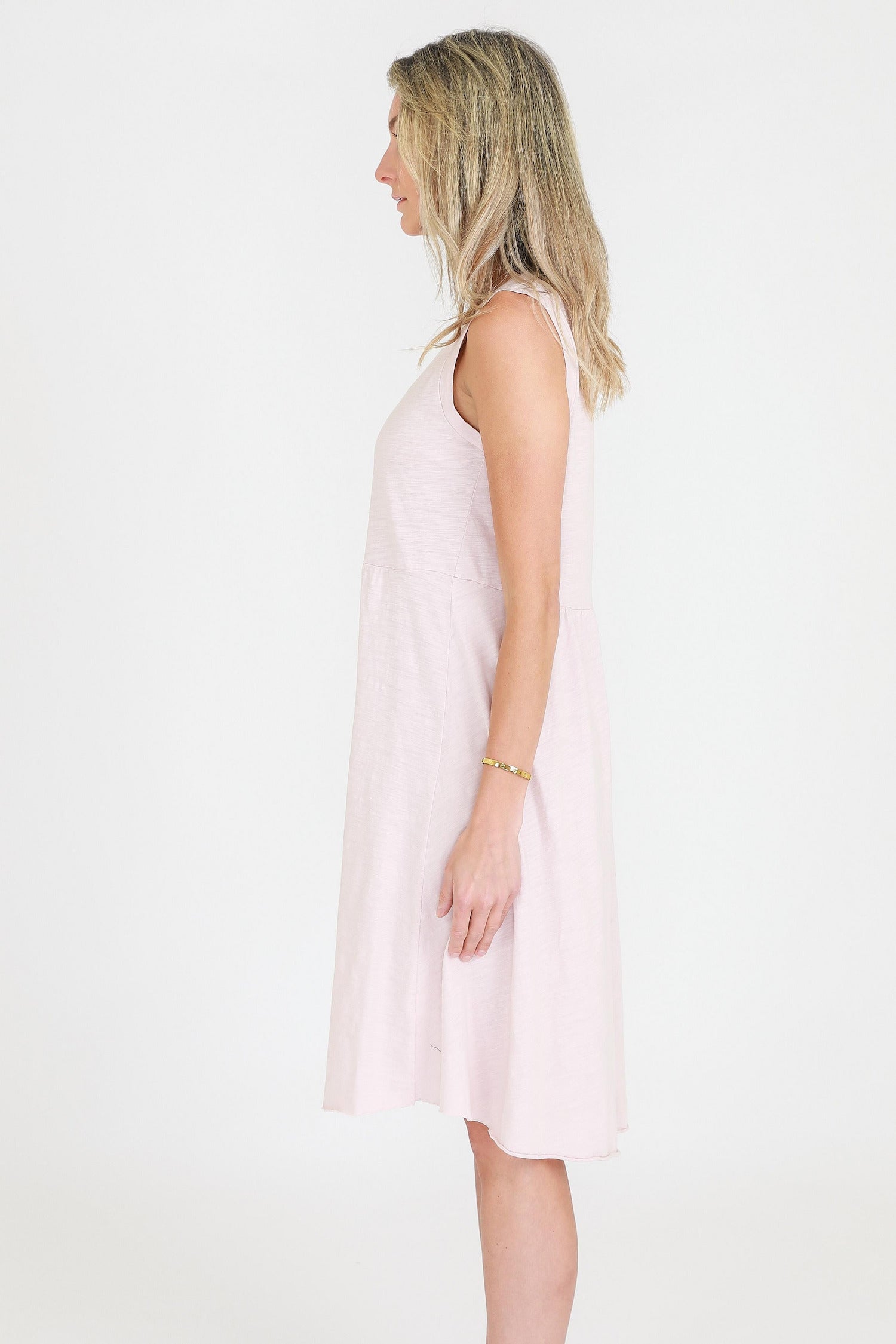 Babydoll Tank Dress #color_blush marle