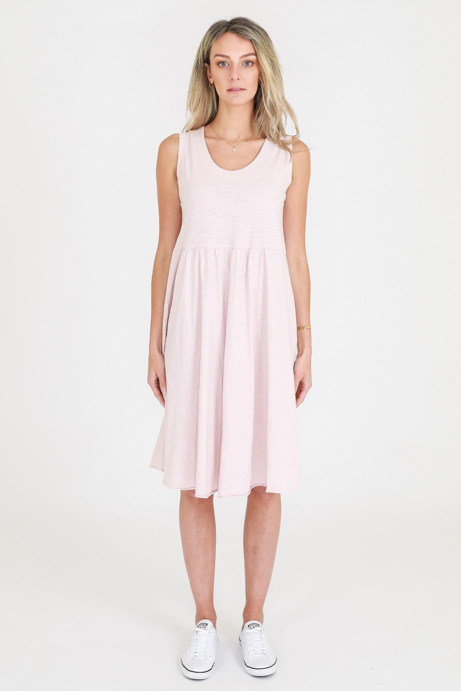 Tank Dress Plus Size #color_blush marle